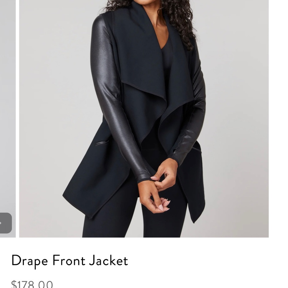 Spanx Drape Front Jacket